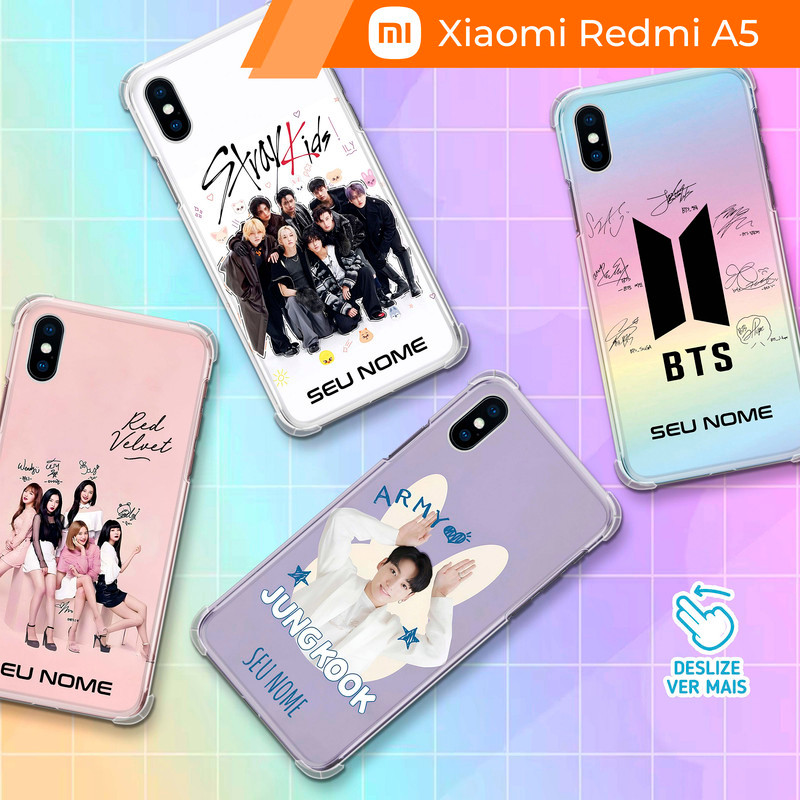 Capa/Capinha - Xiaomi Redmi A5 - K-pop Kpop Idols Personalizada com ...