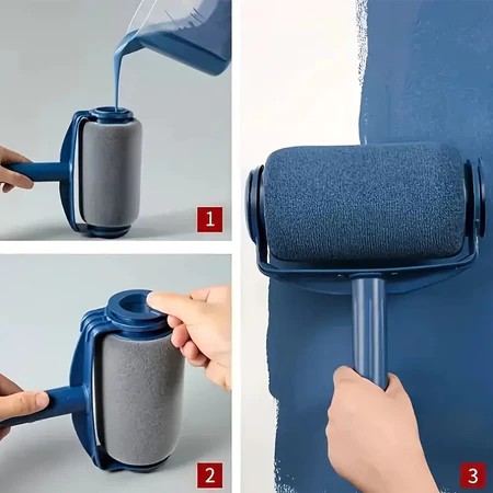 Kit de Pincel Rolo de Pintura Easy Glide de 6 Polegadas para Pintura de ...