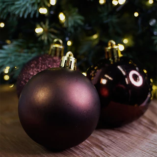 TUBO DE BOLA MARROM 6CM COM 9 UN