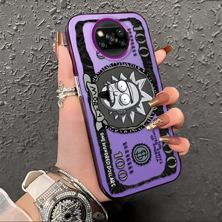 Capa Para Xiaomi Poco X3 NFC Pro Capinha De Silicone Anti Choque Roxo Celular Verde Estampada Criativa Case CY2832