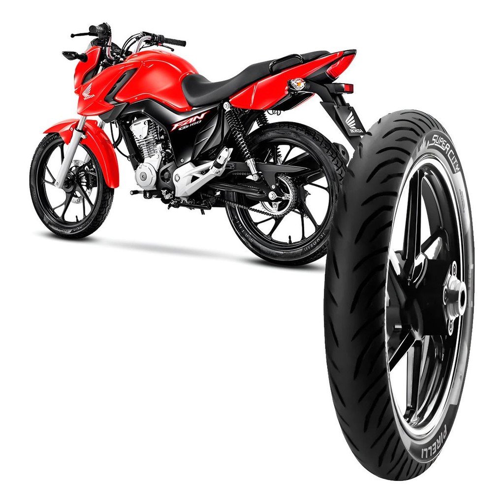 Pneu Traseiro Fan 160 Pirelli 100/90 Original Sem Camara | Shopee Brasil