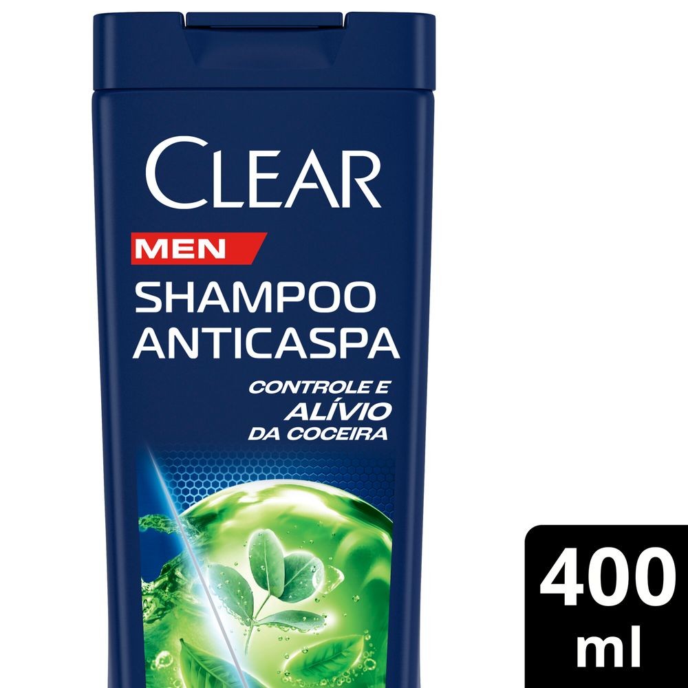 CLEAR SHAMPOO ANTICASPA 400ML E 200ML