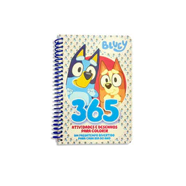 Livro Bluey - 365 Atividades E Desenhos Para Colorir em Oferta na Shopee