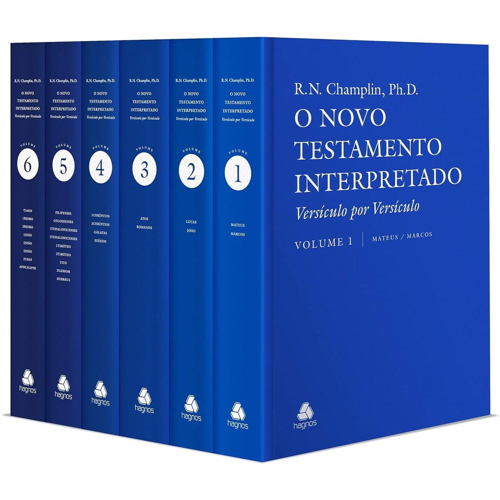 本 Champlin Novo Testamento 6 Volumes 全巻