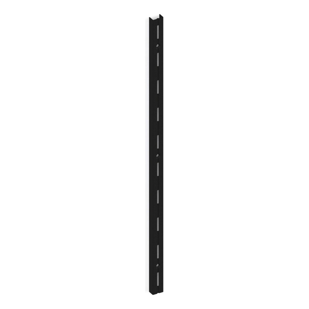 Trilho Simples Encaixe Aço de Carbono Até 50kg Preto TSB-1.00 Brasforma