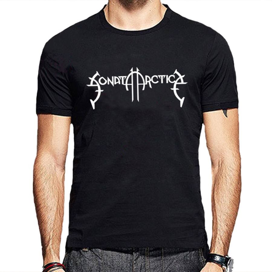 Camiseta masculina Sonata Arctica - 100% algodão | Shopee Brasil