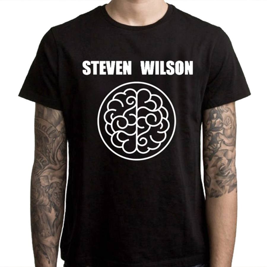 Camiseta masculina Steven Wilson - 100% algodão