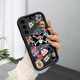 Capa Para Samsung Galaxy A56 A36 5G Capinha Macio Normal Preto Silicone De Celular Case 6193 TYB