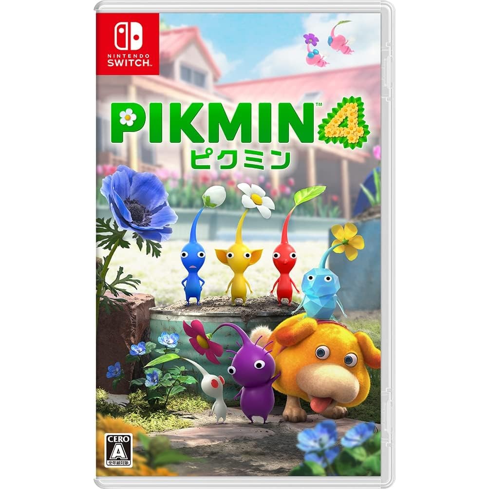 Pikmin 4 | Nintendo Switch Cartucho Físico Japão | RPG Estratégico