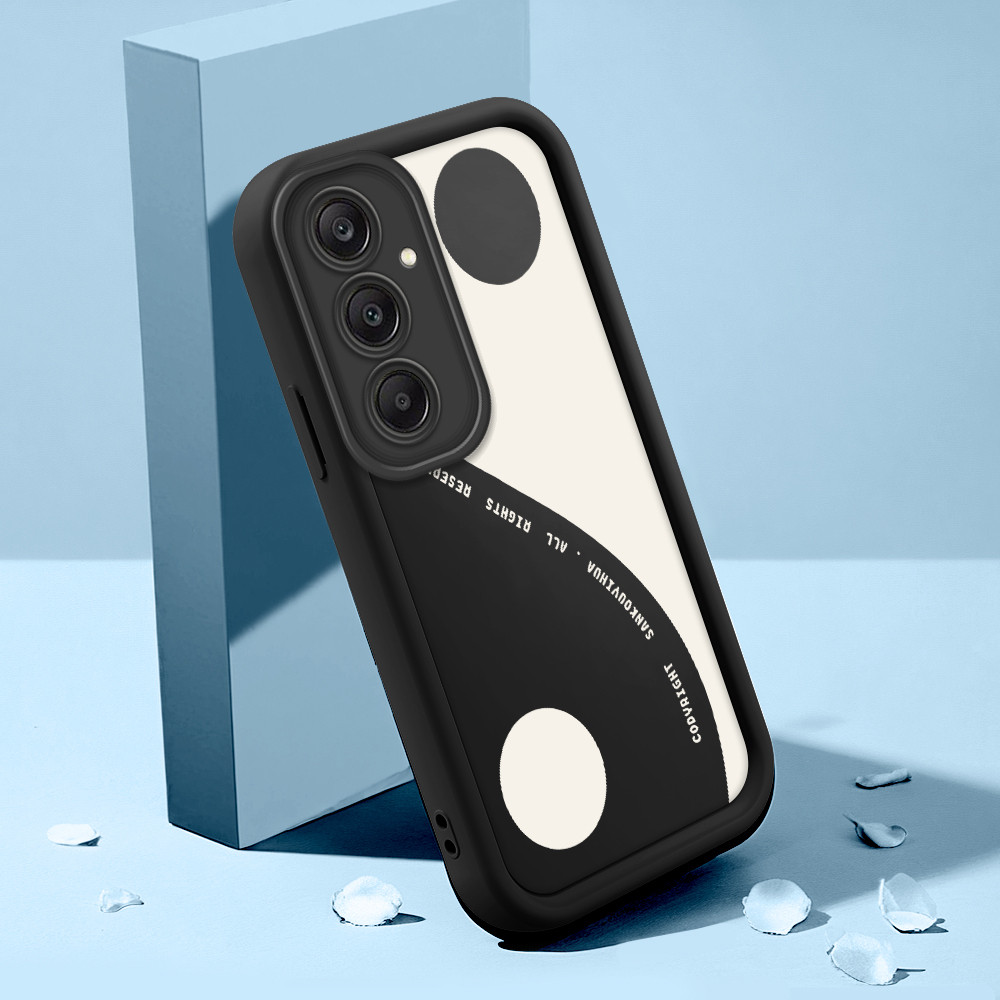 Capinha Para Samsung Galaxy A25 5G Capa De Preto Normal Macio Case