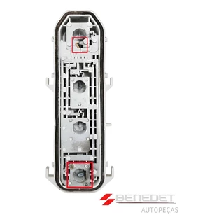 Circuito Lanterna Traseira Renault Clio 04 A 12 Com Detalhes