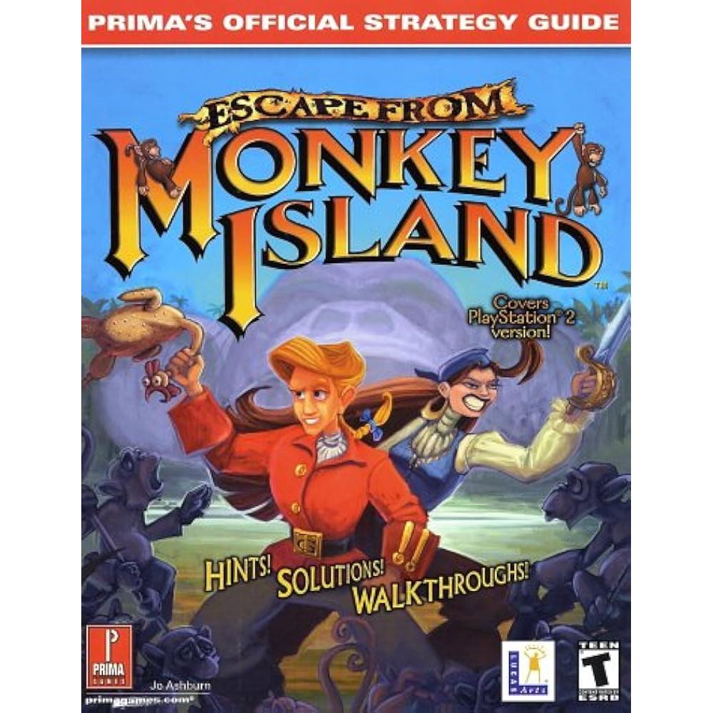 ESCAPE FROM MONKEY  北米版　PS2 Jogo Escape from Monkey Island Ps2 | Shopee Brasil