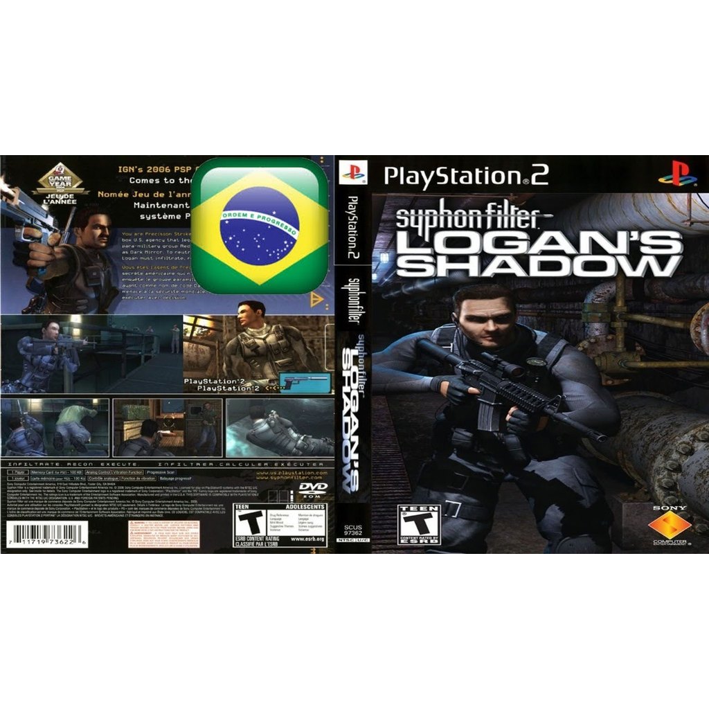 Jogo Syphon Filter Logans Shadow Ps2 | Shopee Brasil