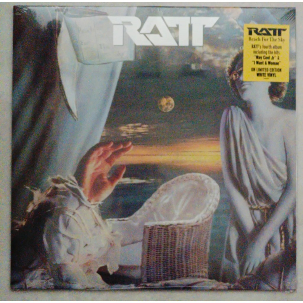 Lp Ratt - Reach For The Sky ( Limited Edition White Vinyl) | Shopee Brasil