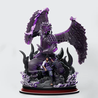 Diorama Sasuke e Susanoo em Resina