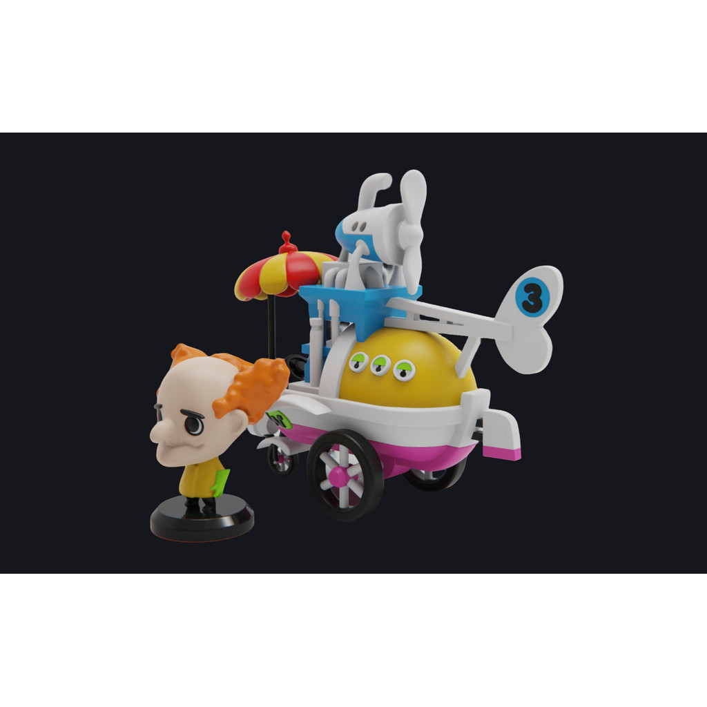 Boneco Corrida Maluca 2 Em Resina