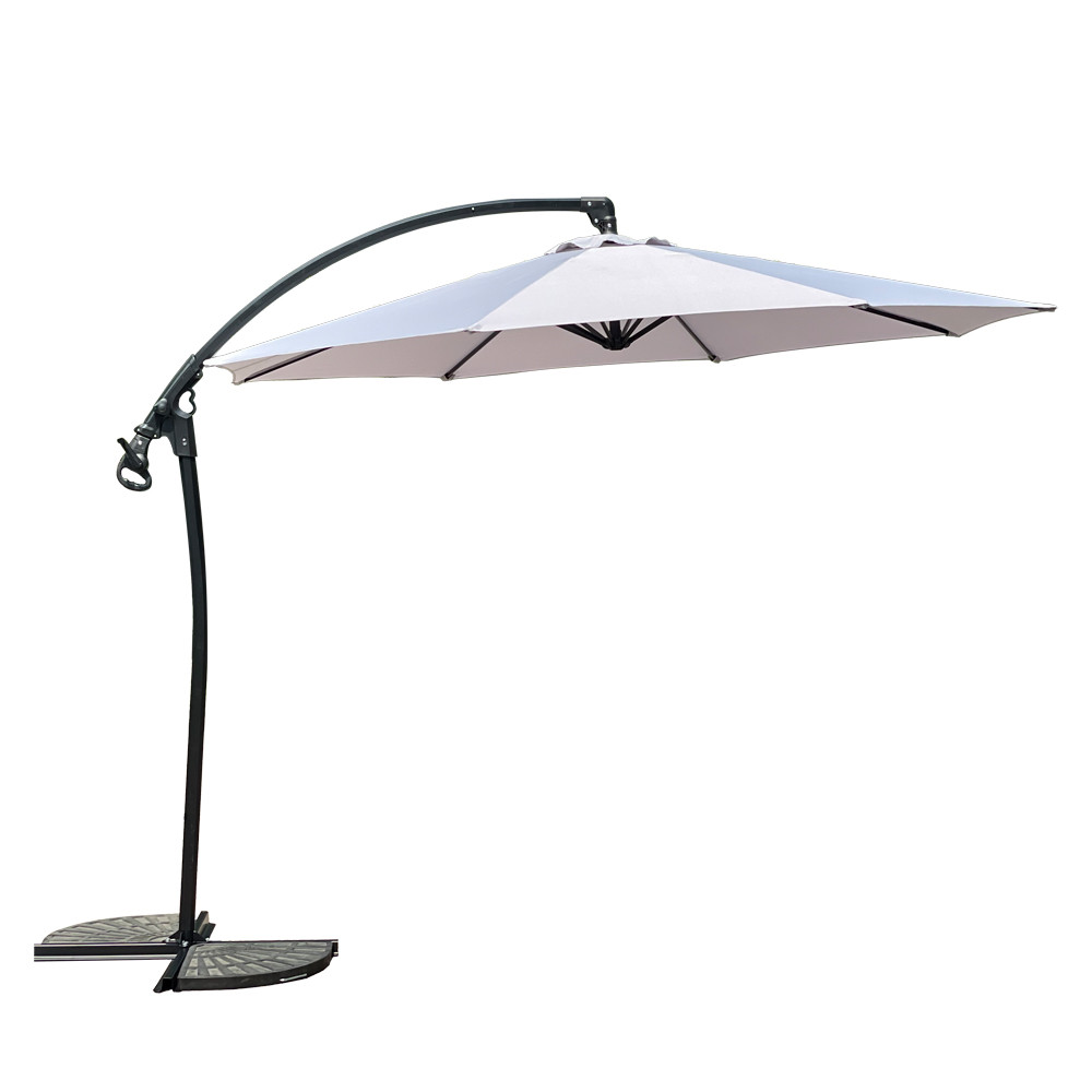 Guarda Sol Ombrelone Ruixin Suspenso 3M UV 50+ Piscina | Shopee Brasil