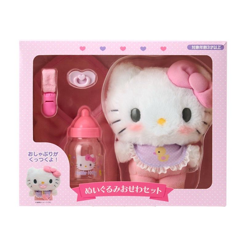 Sanrio Plush Care Set (Baby) Hello Kitty / Cinnamoroll / Kuromi