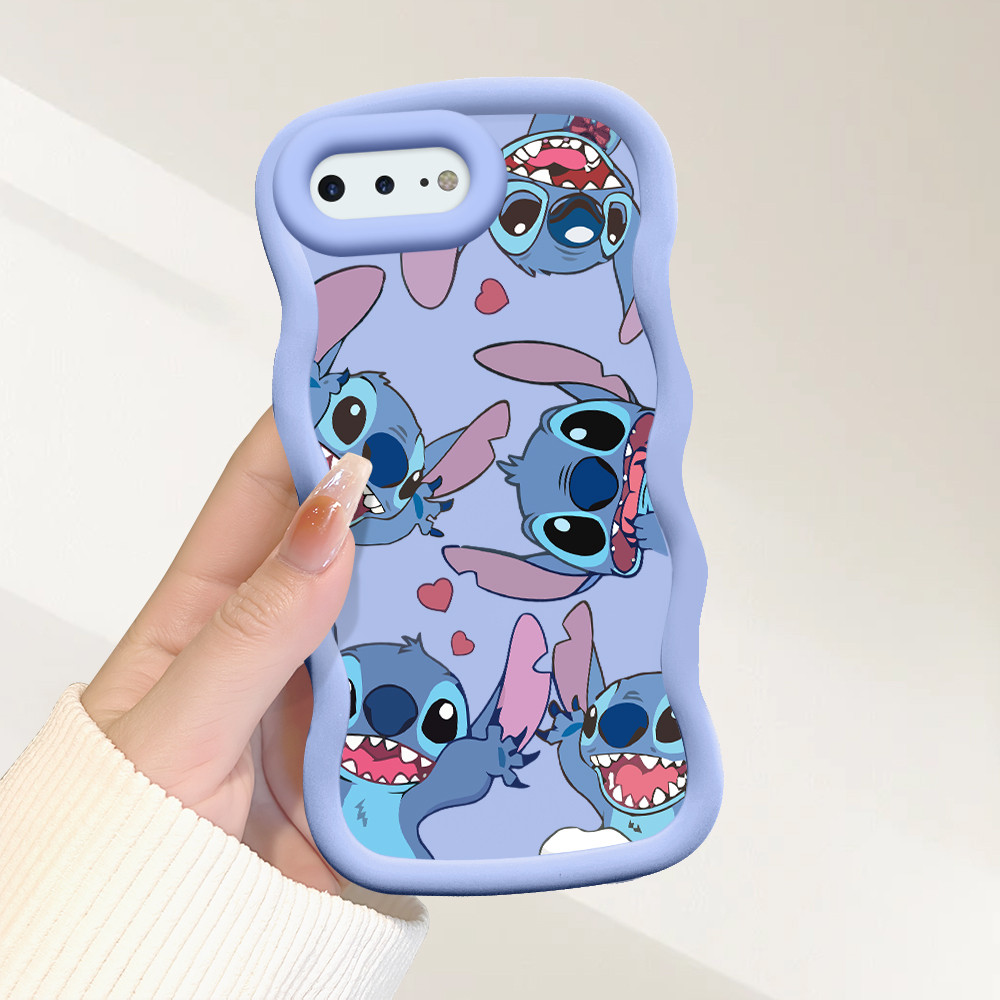 Capinha Para iPhone 7 8 6 6S Plus Capa Silicone Macio Protetora De