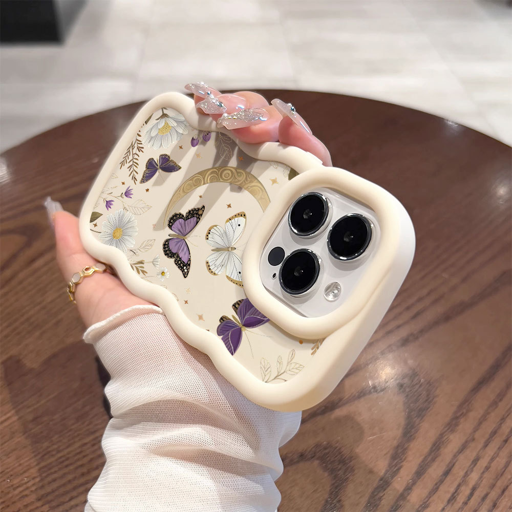 Capinha Para iPhone X XS Capa De Silicone Ondulada Fofa MKL0168