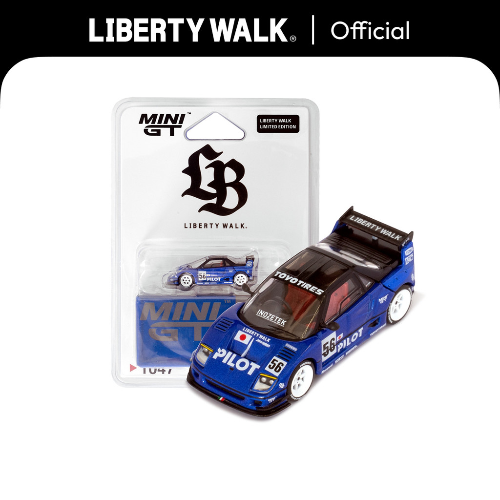 ミニカー 1/64 MINIGT LBWK GT-R libertywalk Liberty Walk MINIGT 1/64 AZ-1 LB40 Piloto/LB Embalagem Blister