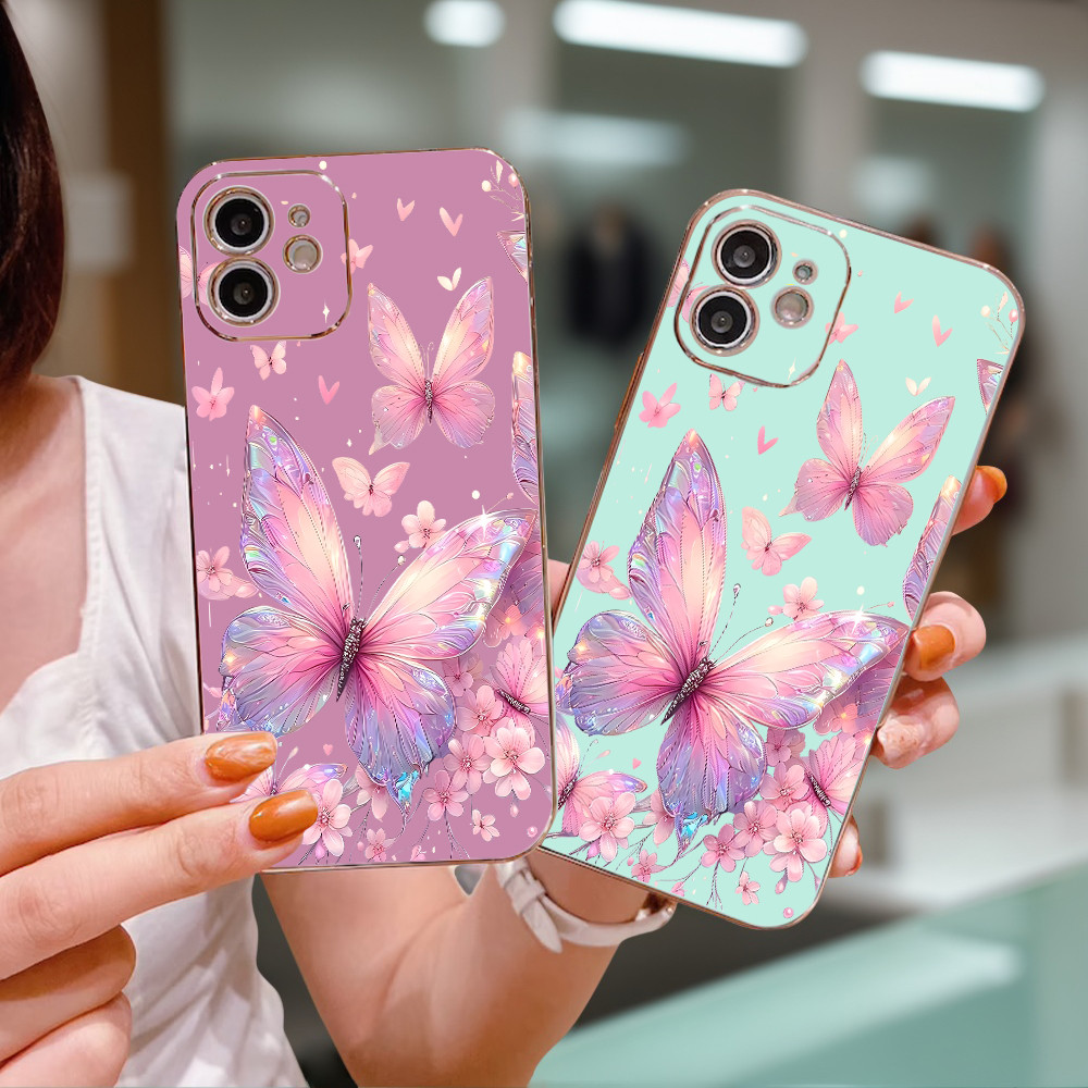 Case De Telefone Capa Para iPhone 11 Pro Max Borboleta Design