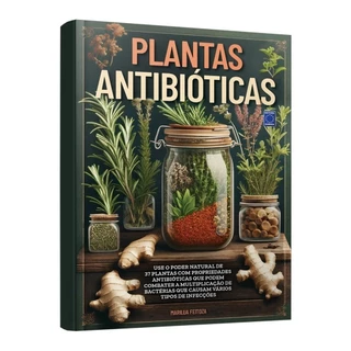 Livro - Plantas Antibióticas - Capa Dura