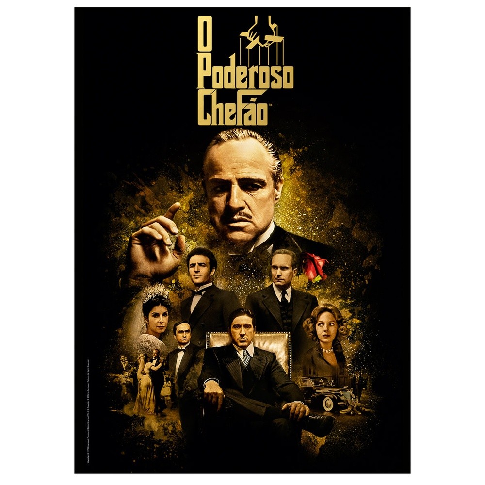 Bookzine Bookzine Pôster Gigante - O Poderoso Chefão | Shopee Brasil