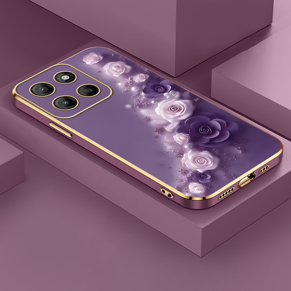 Case De Telefone Para Motorola Moto G15 Borboleta Design Floral ...