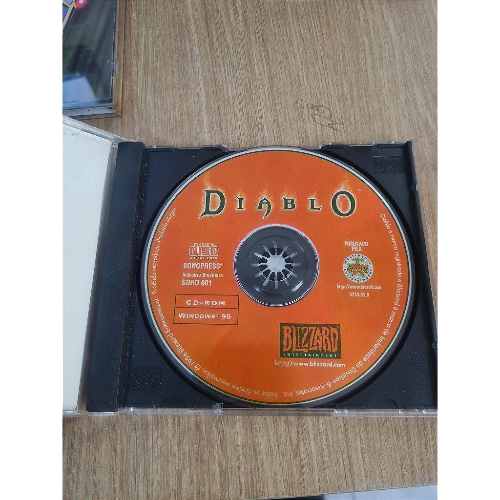 Diablo & Hellfire 2点セット　PCゲーム　CD-ROM Diablo 1 Hellfire Pc em Promoção na Shopee Brasil 2026
