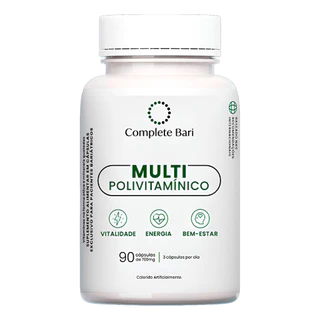 Complete Bari Suplemento Multivitamínico Bariátrico 90 Cápsulas 23 Nutrientes Vitaminas e Minerais
