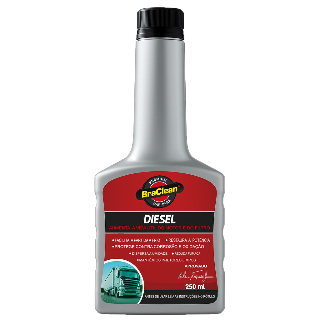 Aditivo Combustível Diesel 250ml S10 S500 Limpeza Proteção Reduz ...