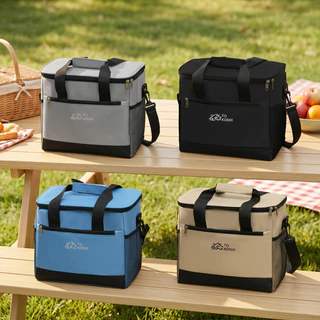 Bolsa Térmica Grande 20L Resistente à Água Portátil Para Almoço Trabalho Escola E Piquenique