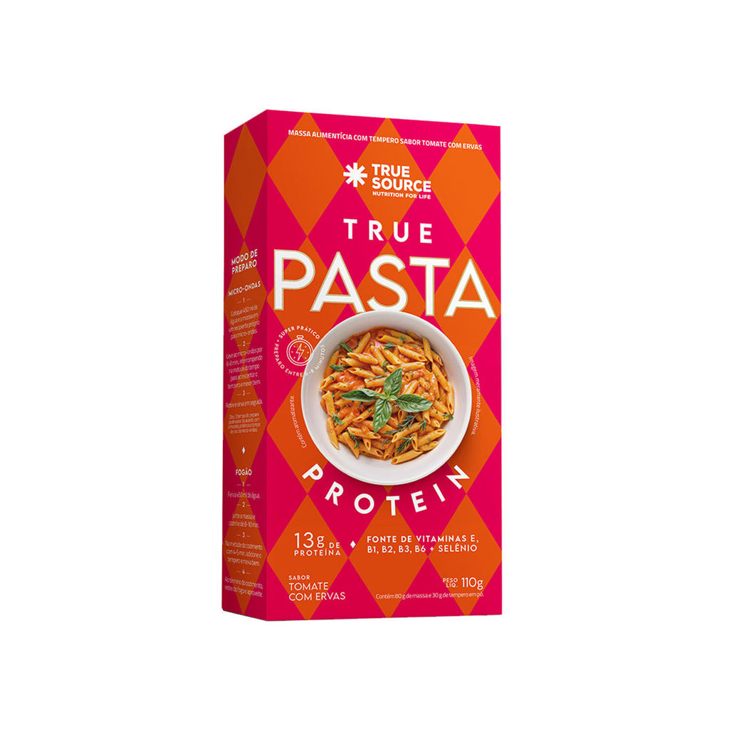 True Pasta Protein Sabor Tomate Com Ervas 110G | Shopee Brasil