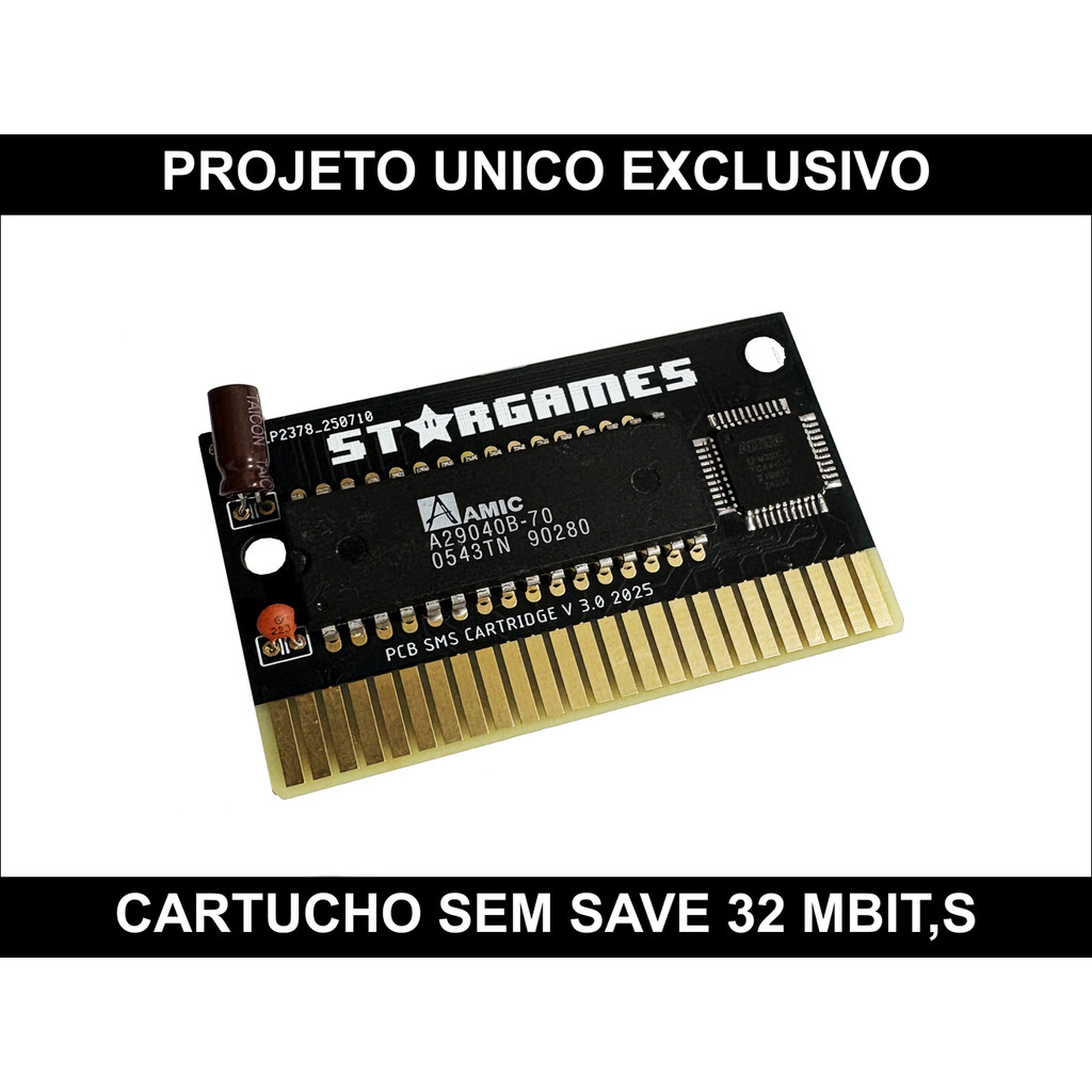 Cartucho de Master System Novo Alex Kidd in Shinobi World | Shopee