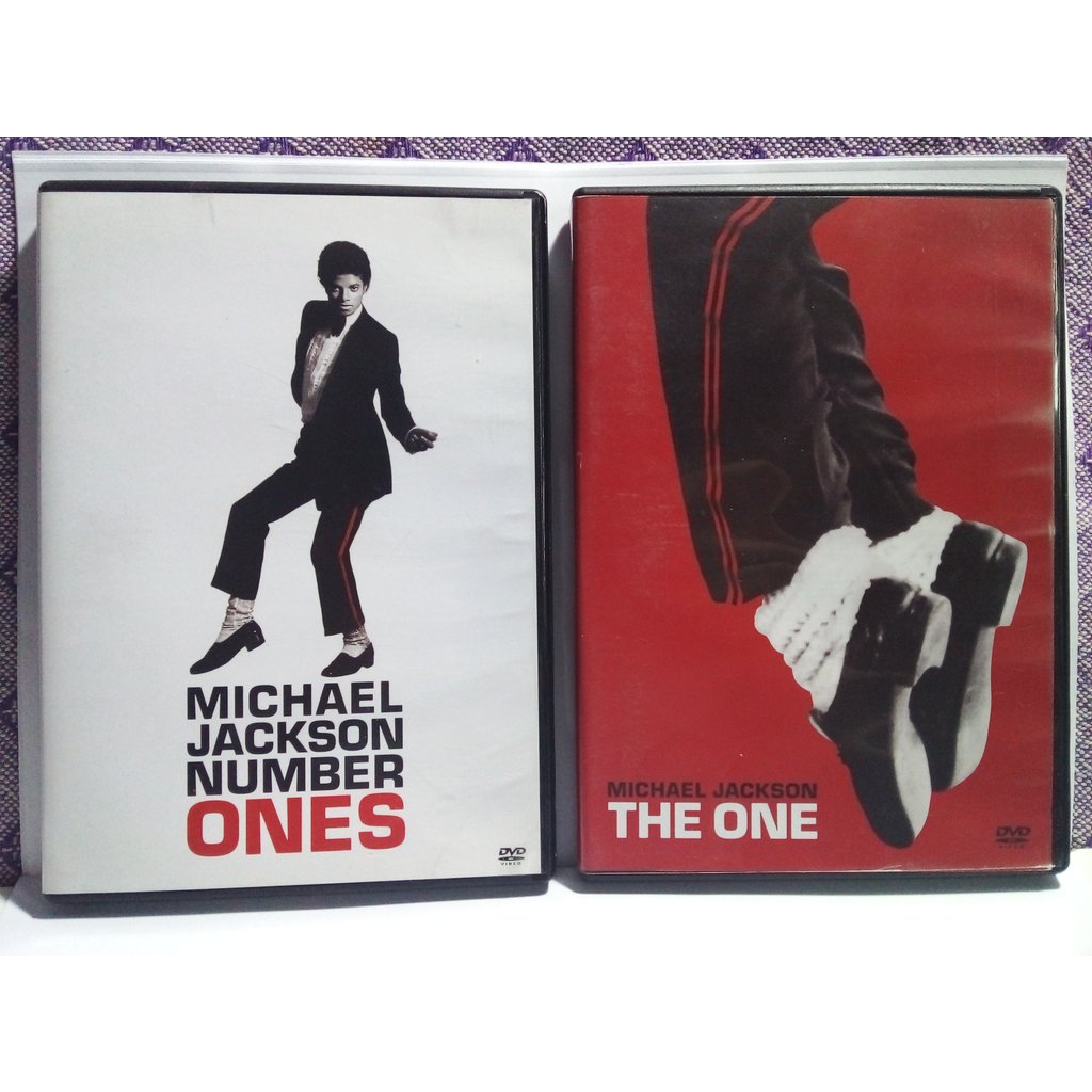 Lote 2 Dvds Michael Jackson - Number Ones + The One - C2c2