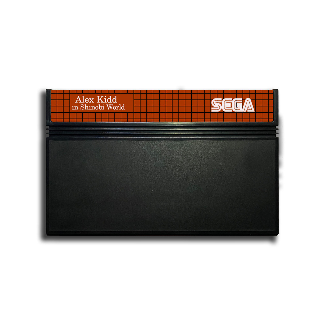 Cartucho de Master System Novo Alex Kidd in Shinobi World | Shopee