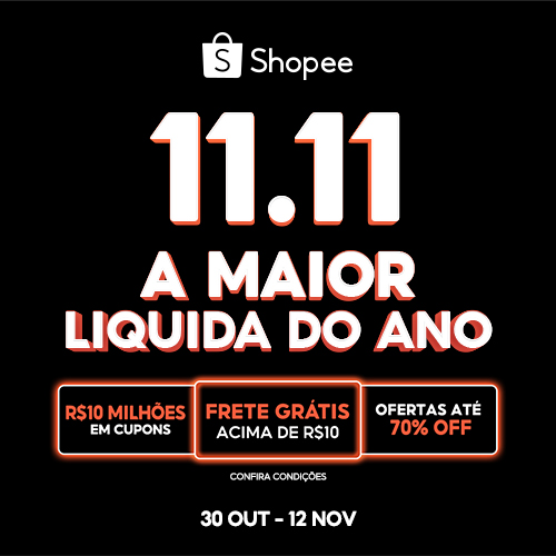 Shopee antecipa a Black Friday 2022 com ofertas do 11.11 - TecMundo