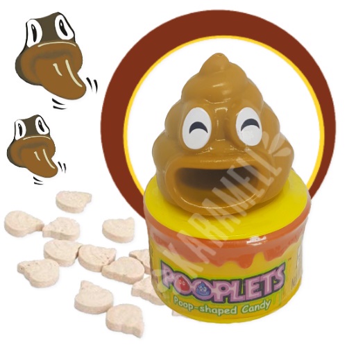 Balas Pooplets Poop Shaped Candy - Kids Mania - Importado | Shopee Brasil