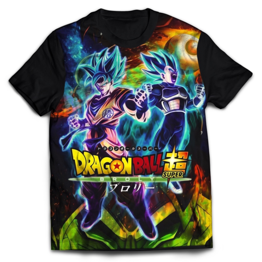 Camiseta Blusa Dragon Ball Super Broly DBS