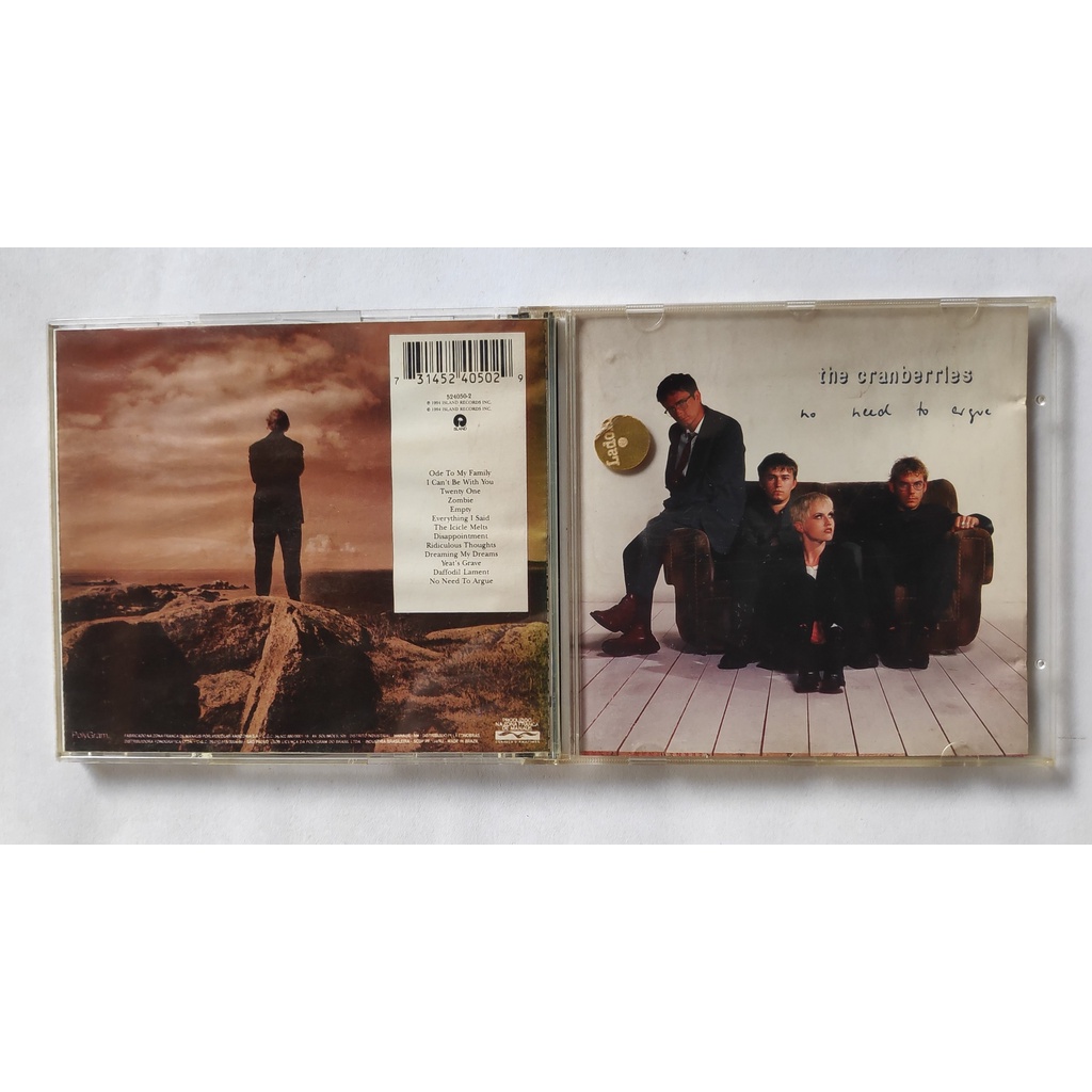 Cd - The Cranberries - No Need To Argue - 1994 - Rock | Shopee Brasil