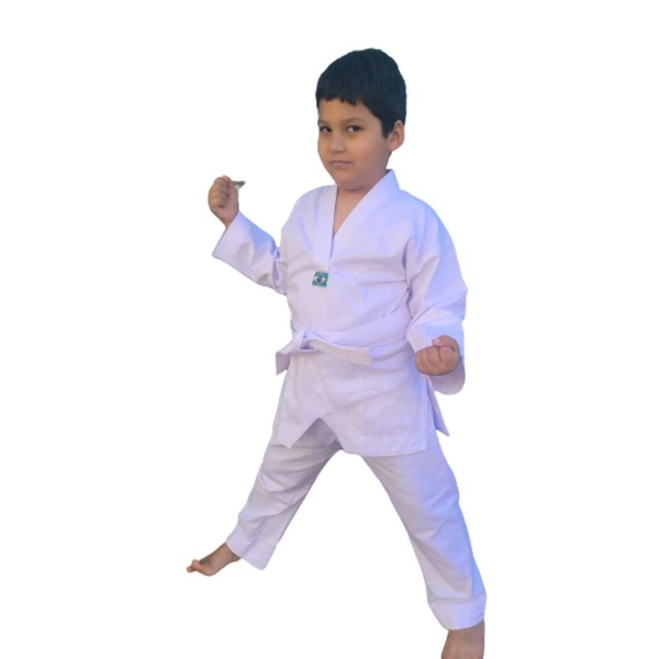 Uniformes de taekwondo mestre masculino adulto feminino Dobok Tae Kwon Do  traje de treino MG