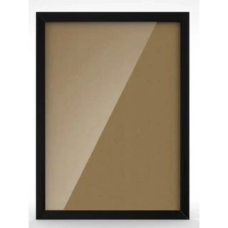 1 moldura A3 30x42 (PRETA) com acetato