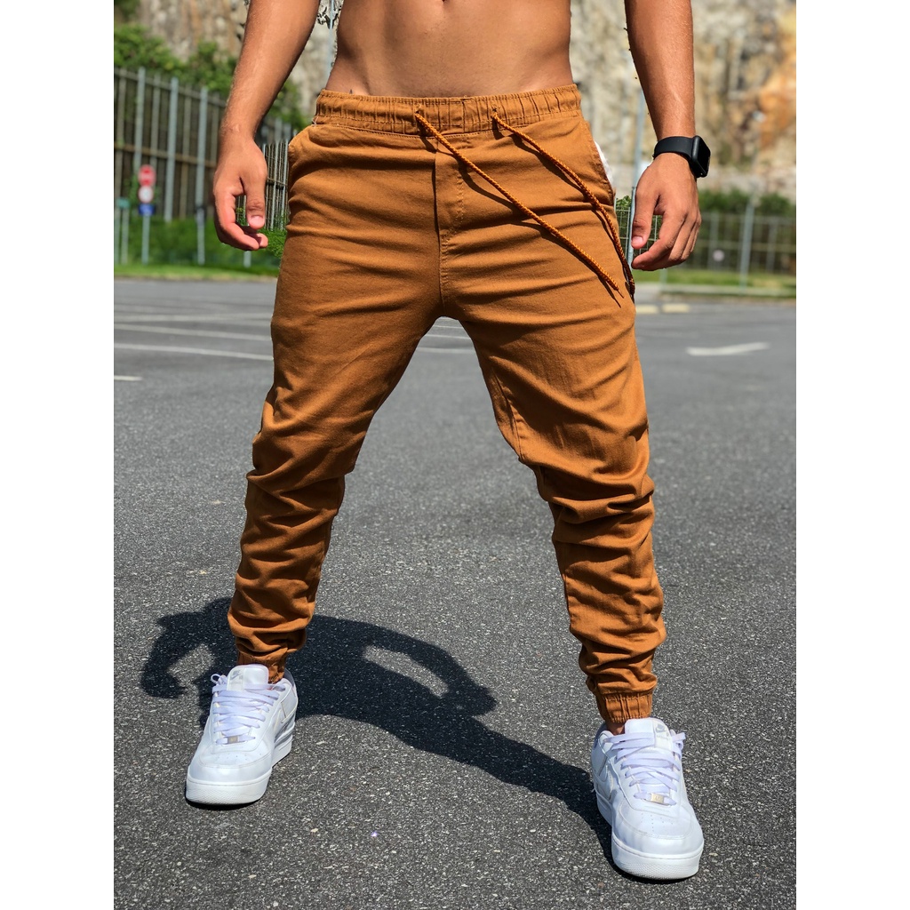 Calça masculina hot sale carmim