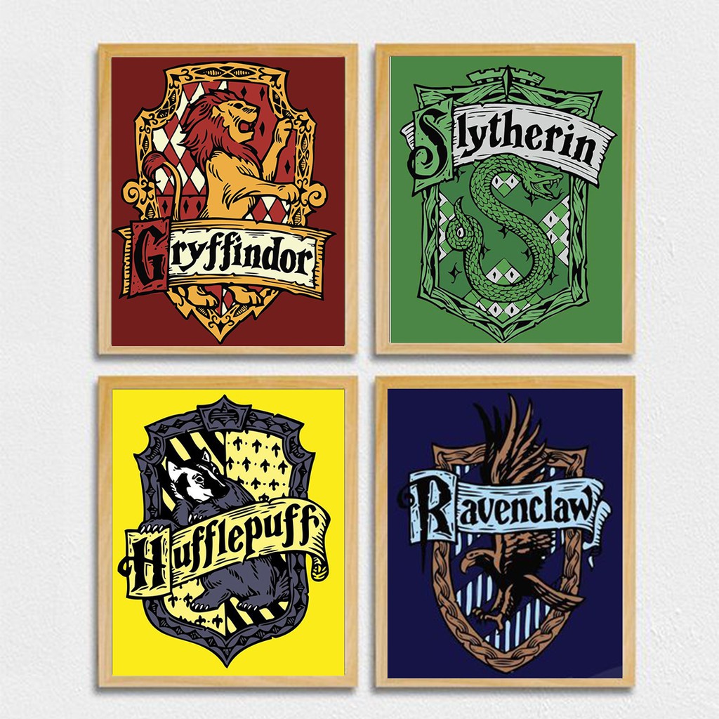 Quadro Poster House Ravenclaw Harry Potter 33x43cm