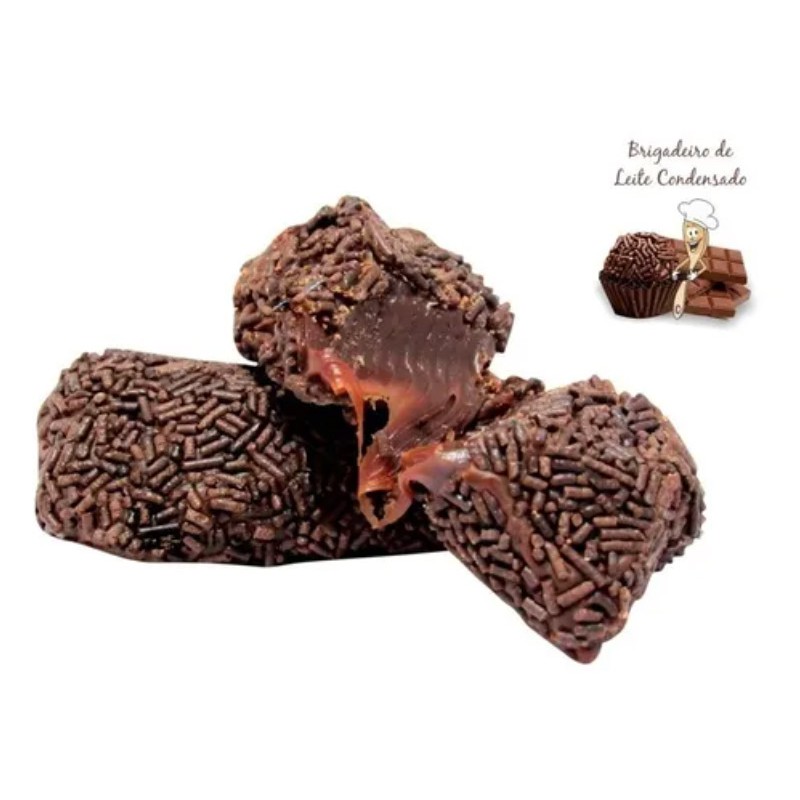 10 unidades Brigadeiro de leite condensado - 50 gramas