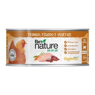 Alimento Úmido Be Nature Day by Day para Gatos Filhotes 120g - Organnact