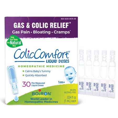 ColicComfort - Boiron - Alívio para a Cólica do Bebê Com 30 Doses ( 1ml ...