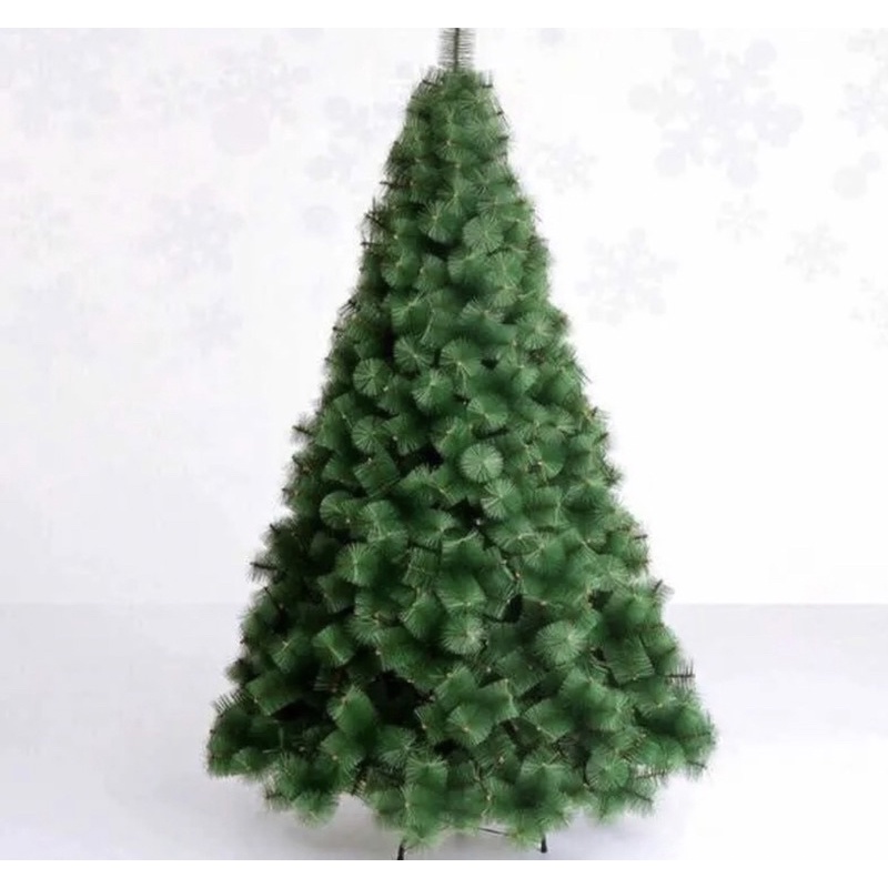 Árvore De Natal Pinheiro Cor Verde 2,10m Modelo Luxo 566 Galhos