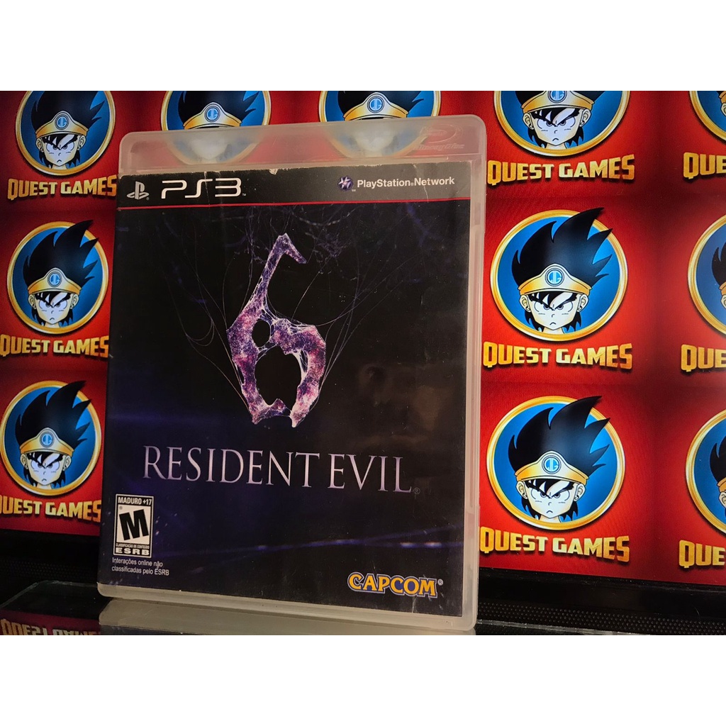 Resident Evil 6 PS3 Original - Mídia Física (Usado)